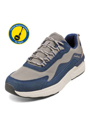 01075C - GOO - HOOD-C AZUL/GRIS HOMBRE