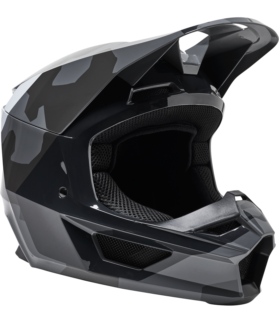Casco Fox Niño V1 Bnkr [Blk Cam] 28814-247