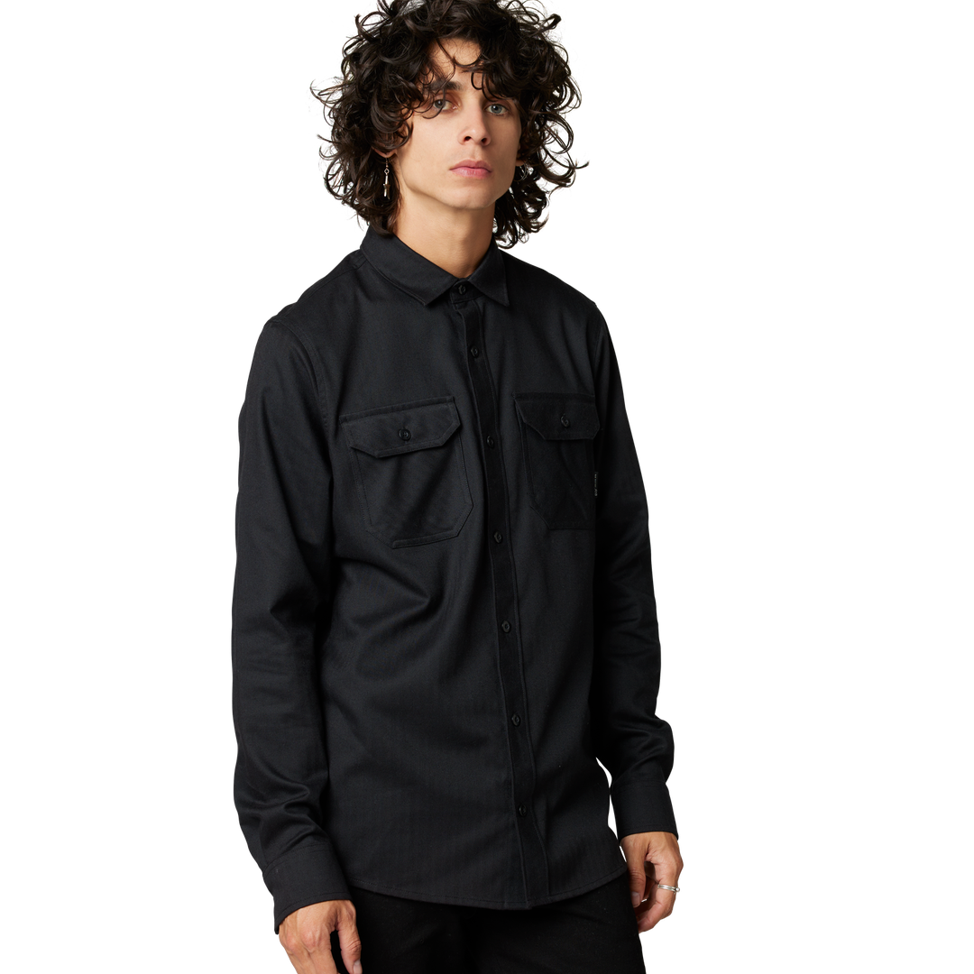 Camisa Fox Assembly Line  [Blk] 29960-001