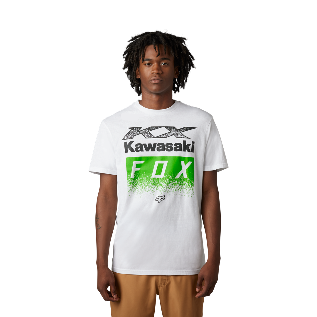 Camiseta Fox Fox X Kawi Ss  [Opt Wht] 30528-190