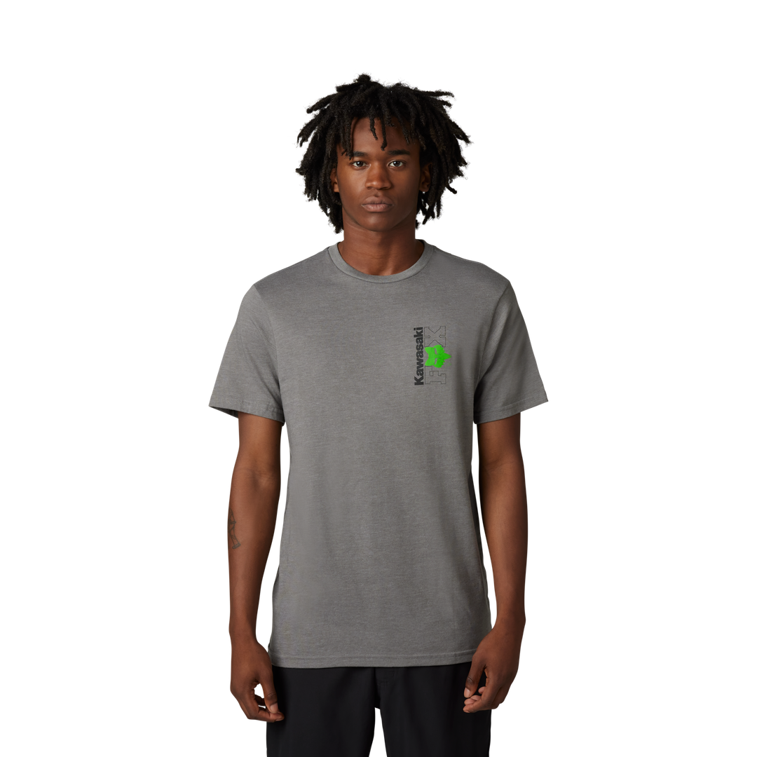 Camiseta Fox Fox X Kawi Ss  Ii [Htr Graph] 30529-185