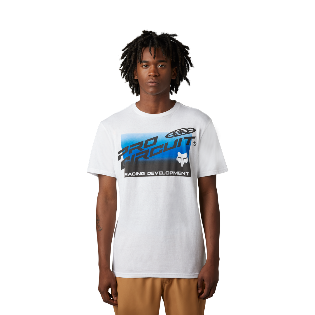 Camiseta Fox Foyl Pc Ss Prem  [Opt Wht] 30530-190