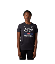 Camiseta Fox Fox X Honda Ss  [Blk] 30548-001
