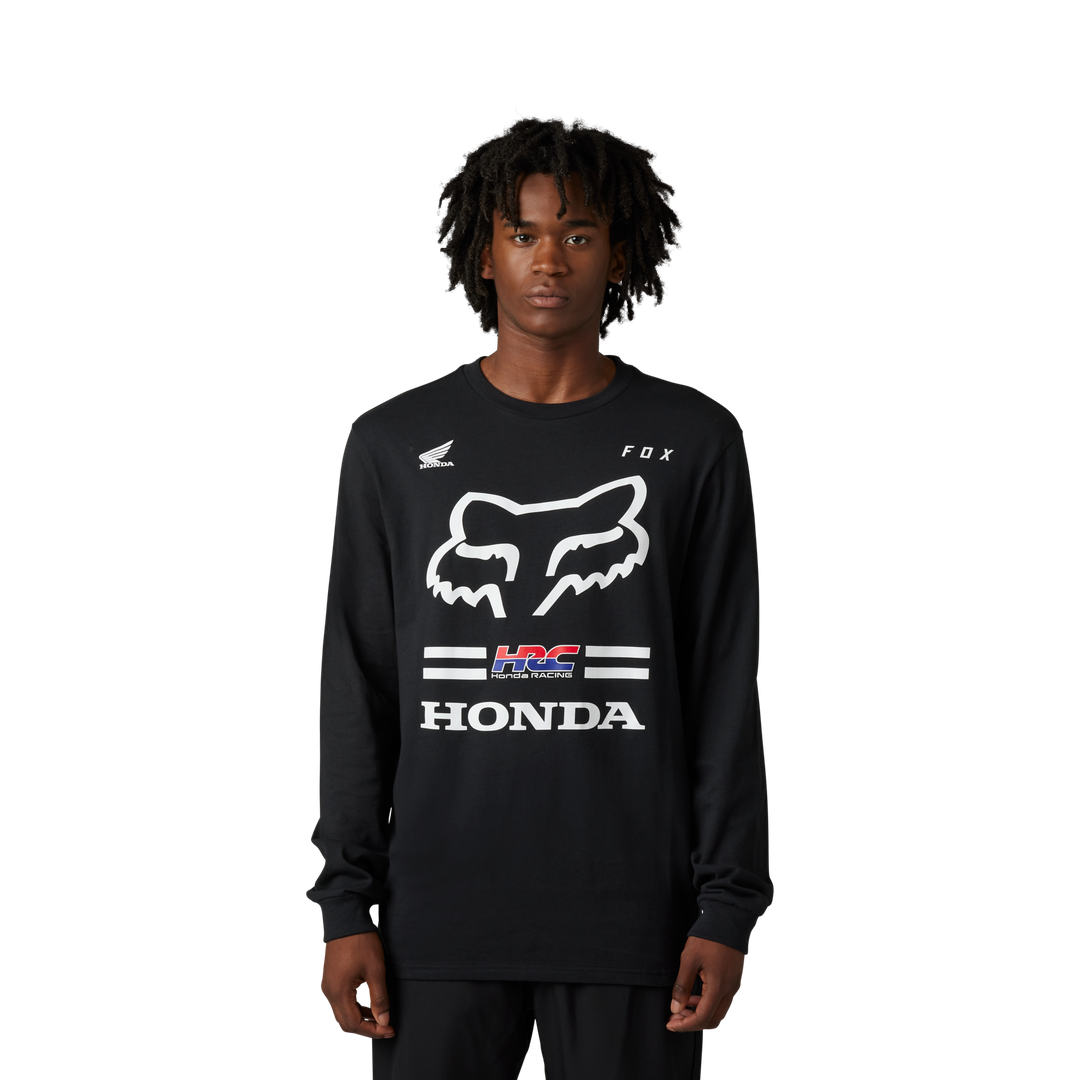 Camiseta Fox Fox X Honda Ls  [Blk] 30551-001