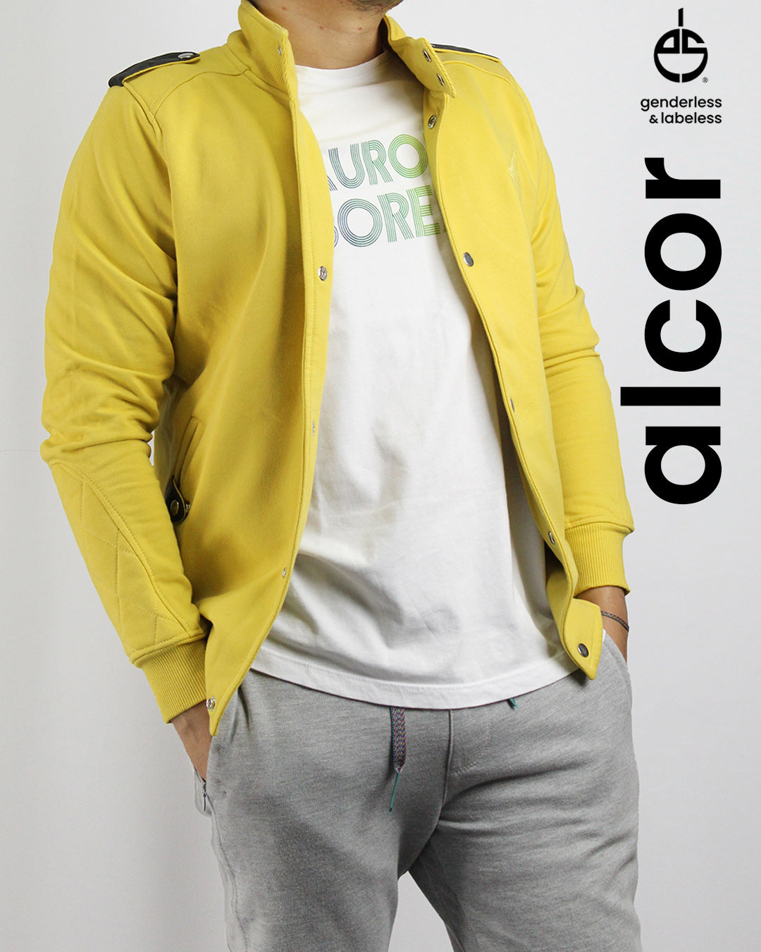 CHAQUETA ALCOR MOSTAZA