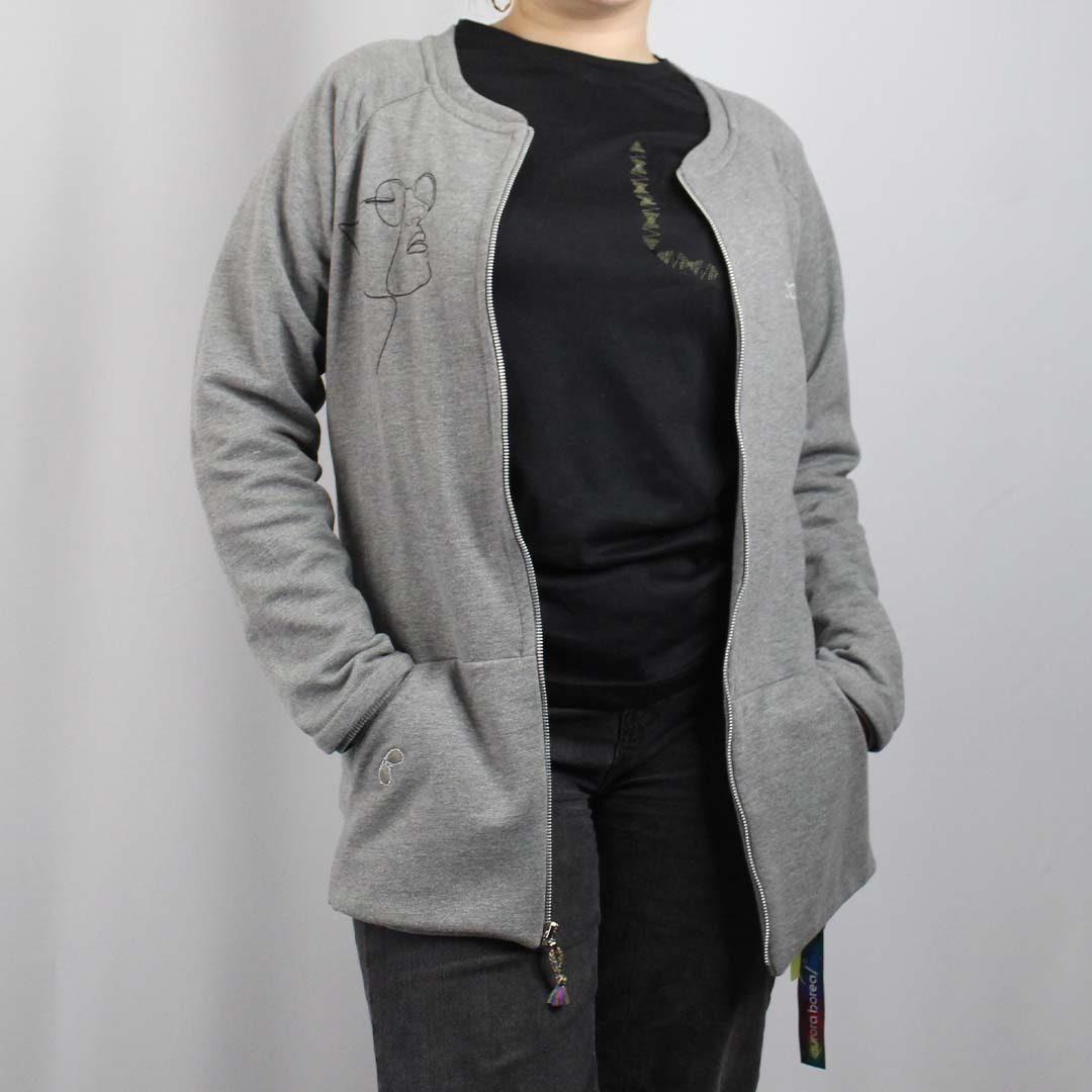 CHAQUETA MURZAM GRIS