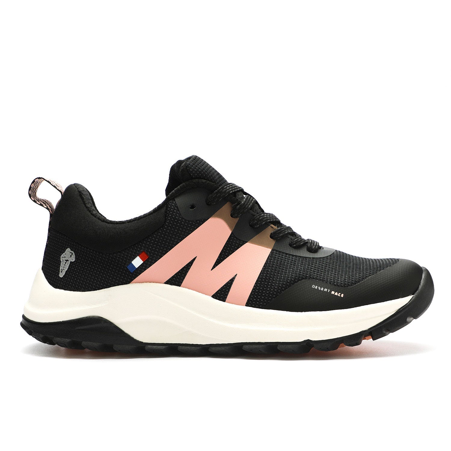 Zapatillas Trail Running Mujer Negro Y Damasco Michelin Dr40