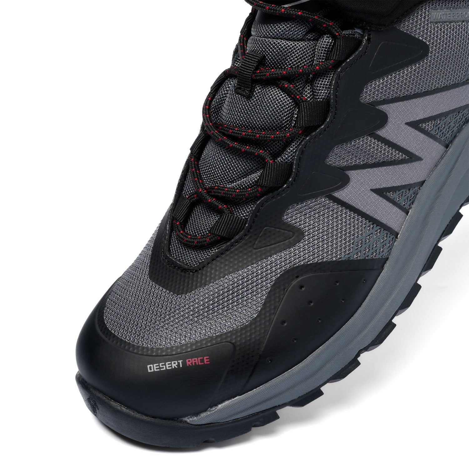 Botín Outdoor Impermeable Hombre Gris Y Negro Michelin Dr19