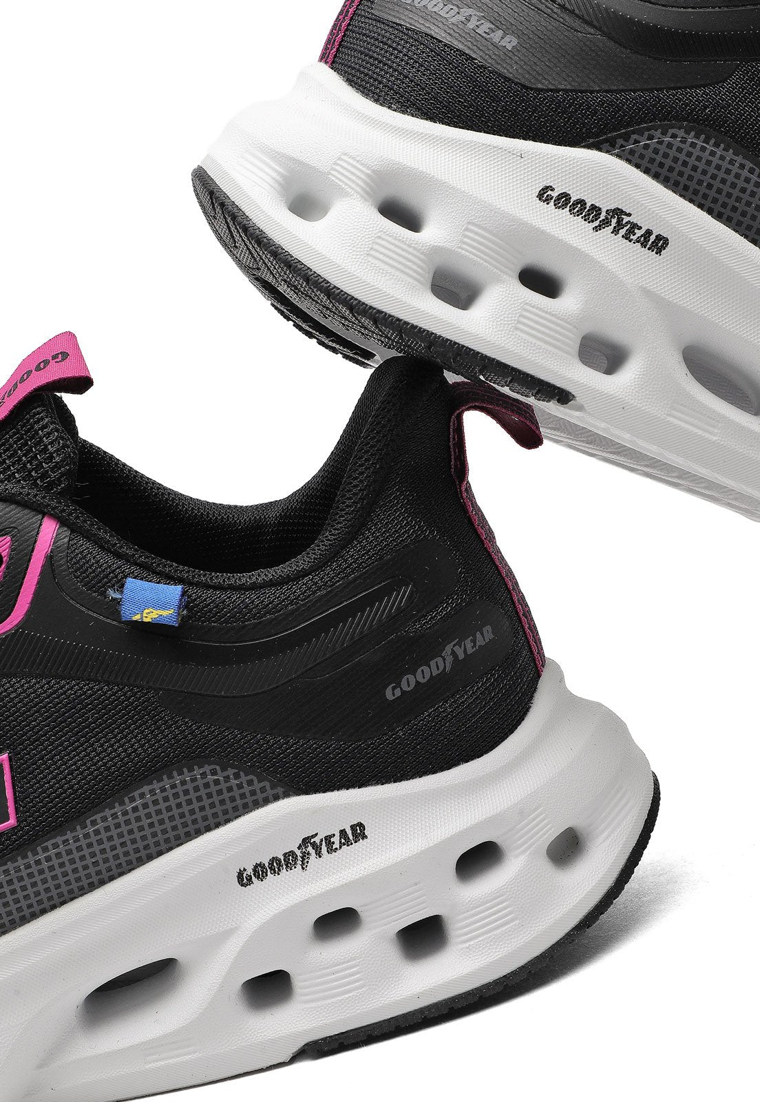 DELANI-B - GOO - ZAPATILLA-BLACK/PINK-MUJER