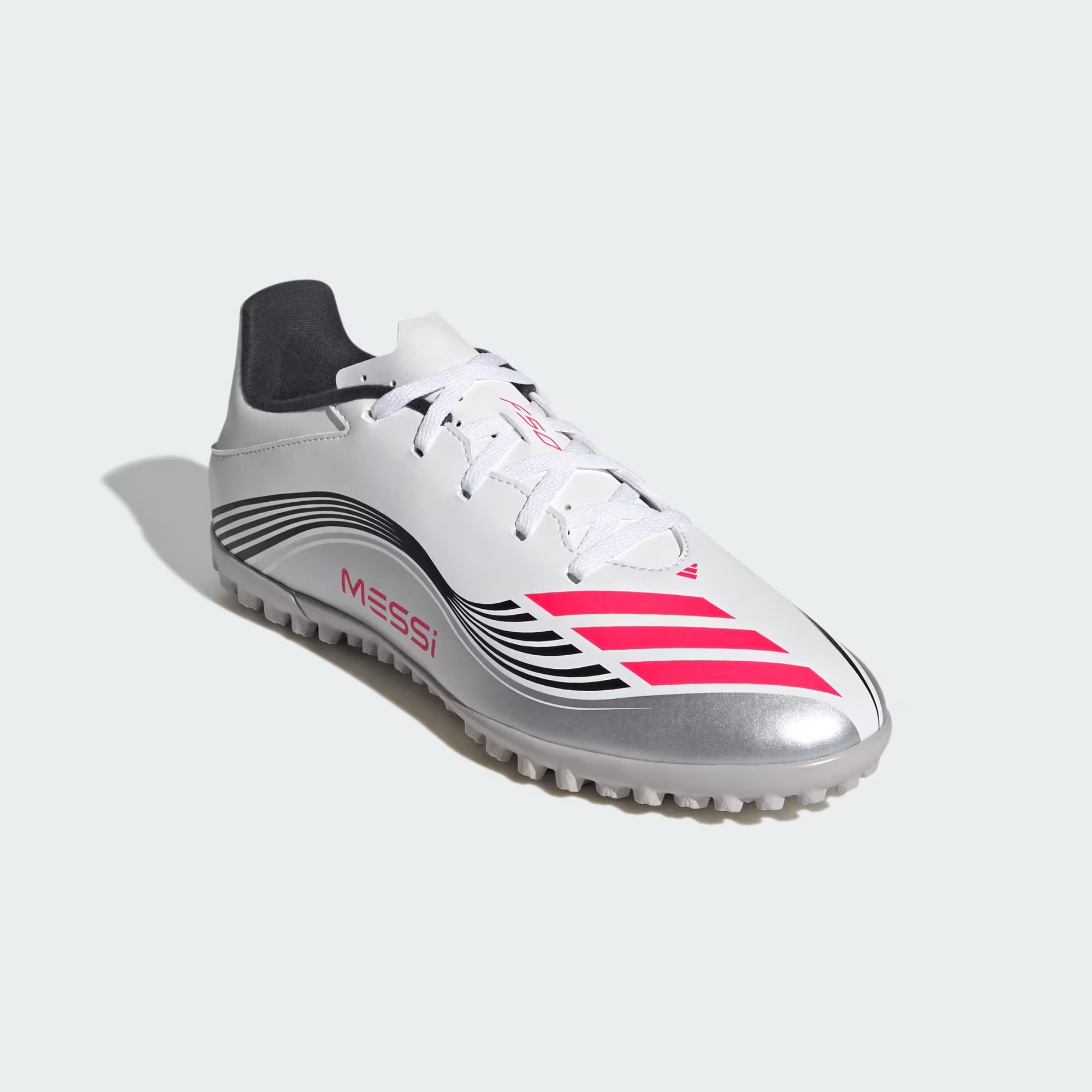 GUAYOS DE FUTBOL F50 MESSI CLUB PARA PASTO SINTETICO