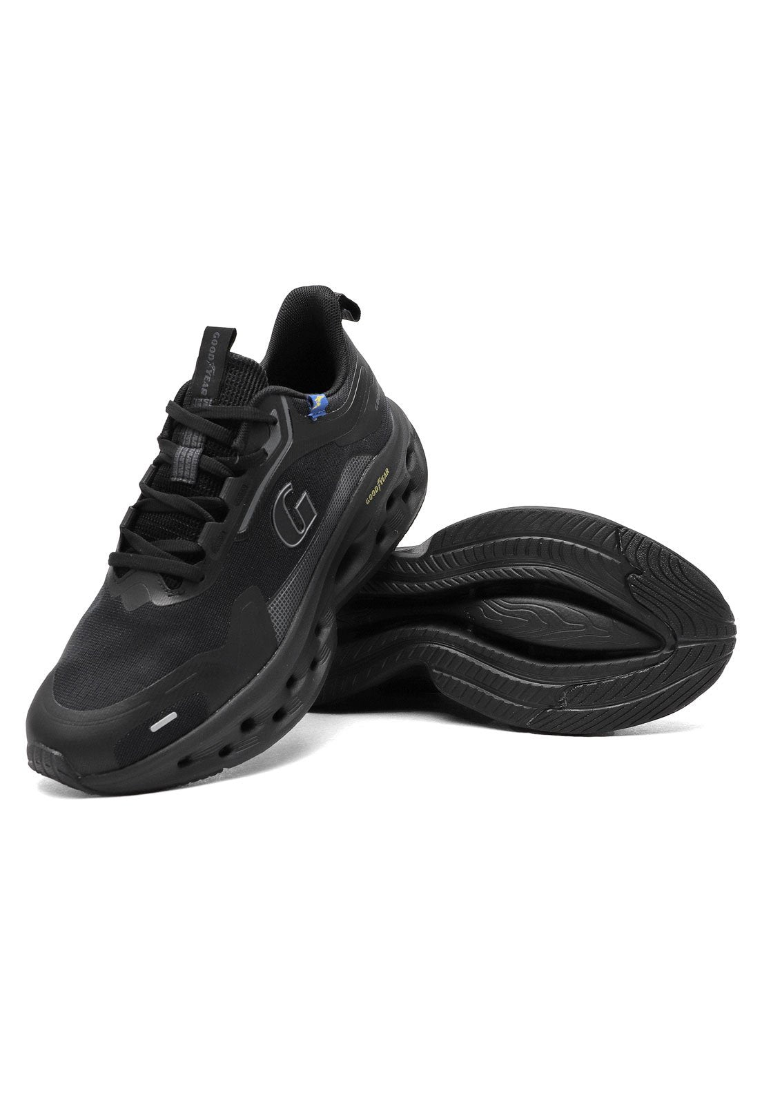 DELANI-A - GOO - ZAPATILLA-BLACK/BLACK-MUJER