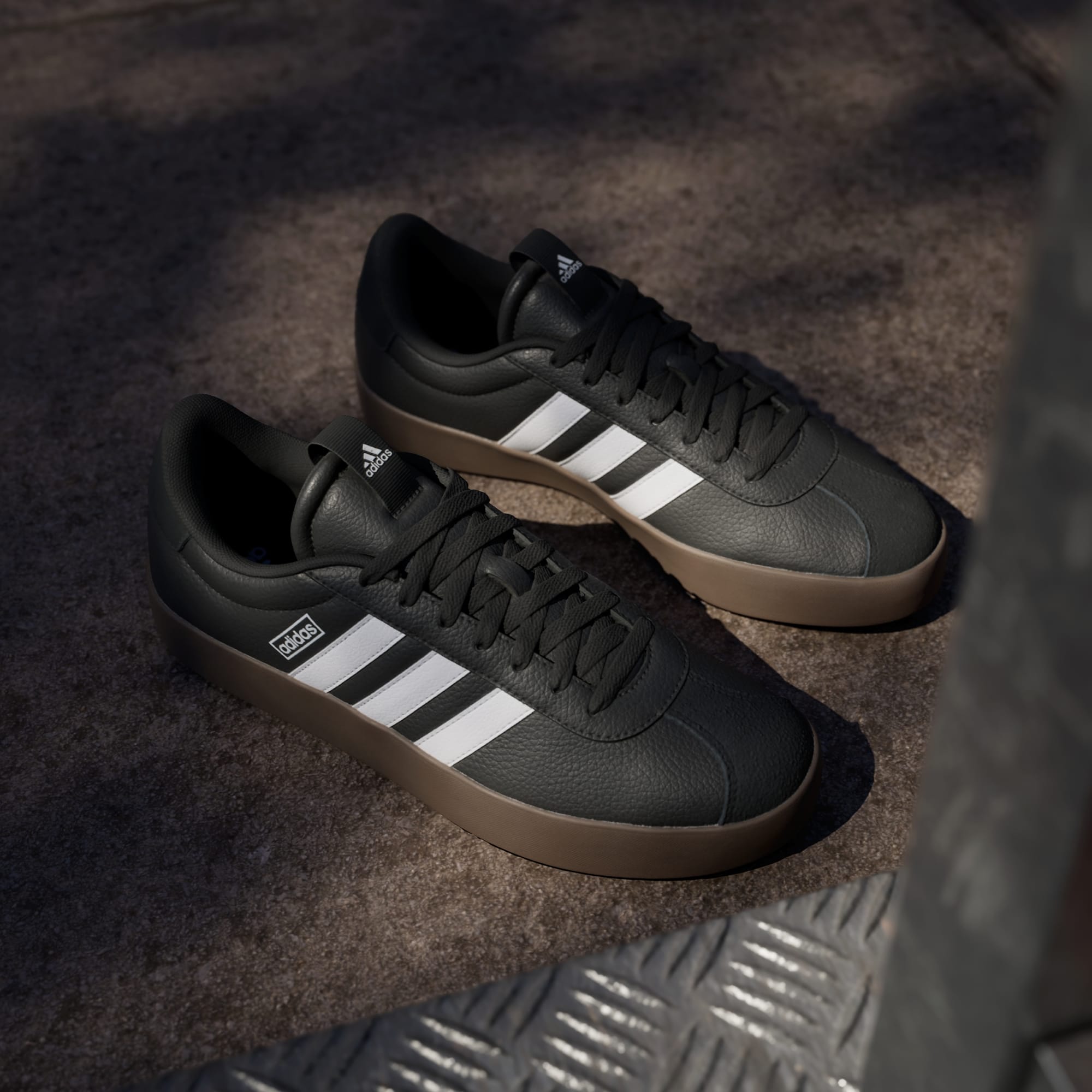 TENIS ADIDAS VL COURT 3.0 NEGRO