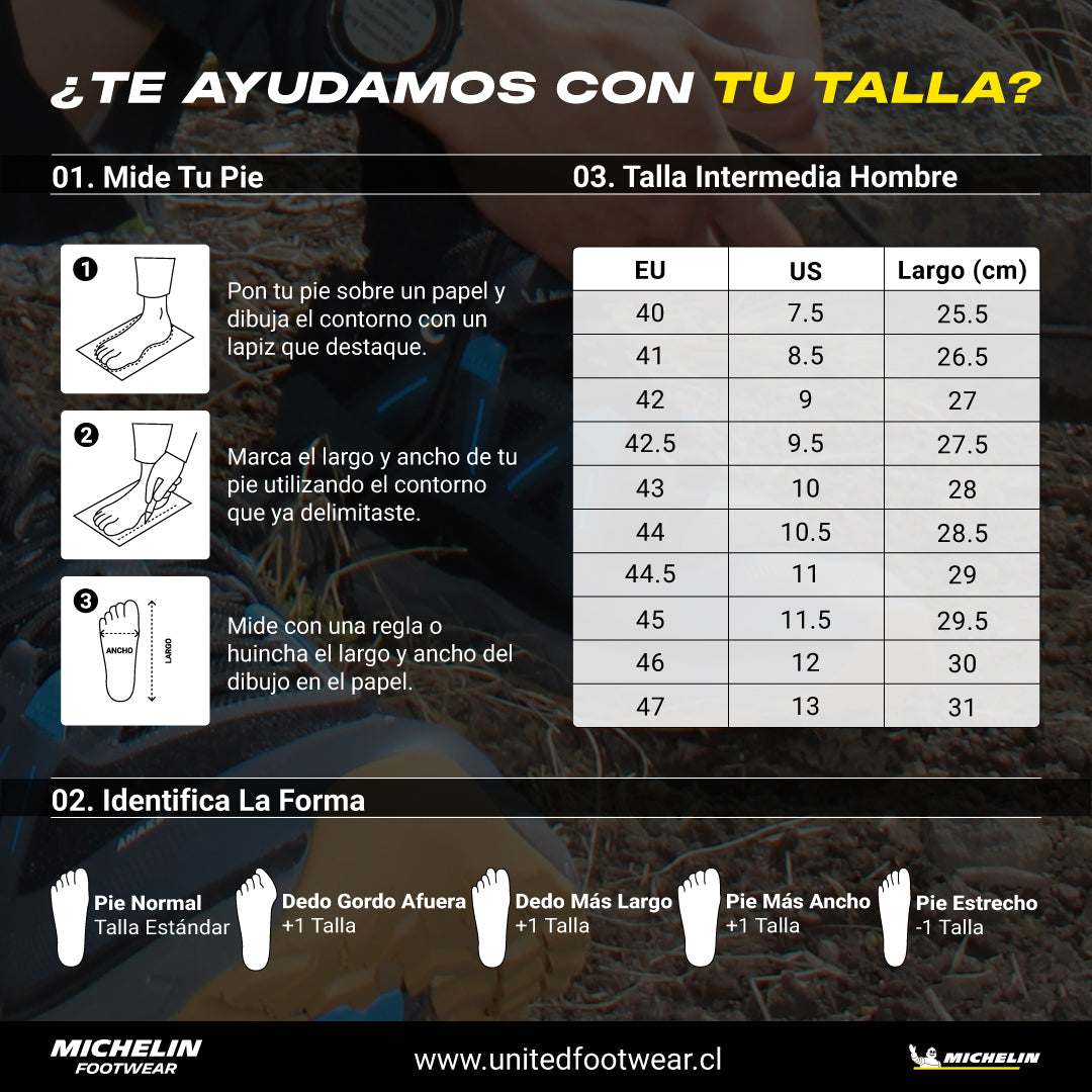 Zapatillas Trail Running Hombre Khaki Y Negro Michelin Dr36
