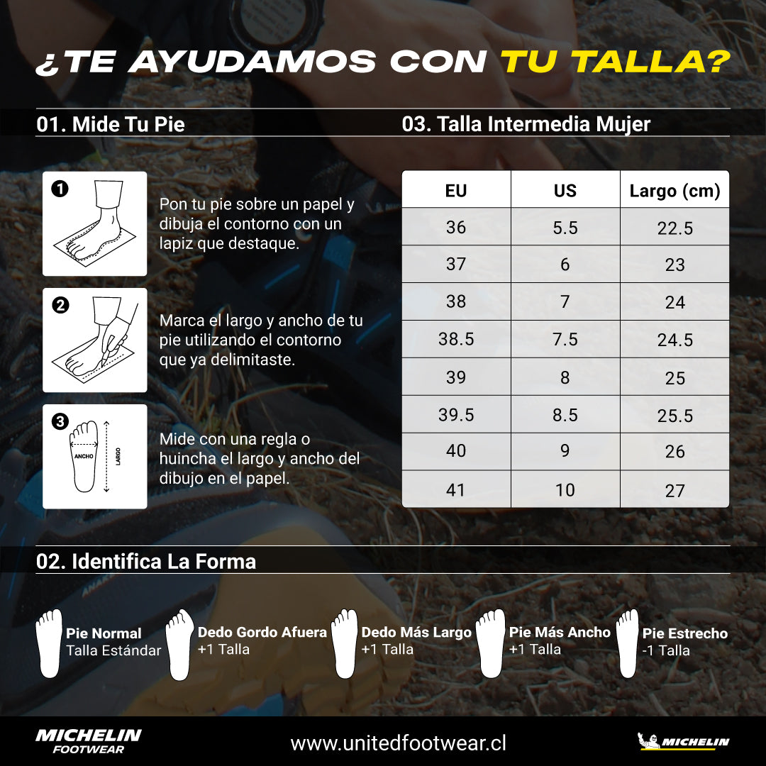 Zapatillas Trail Running Mujer Negro Y Damasco Michelin Dr40
