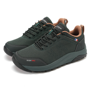 Zapatilla Trail Running Mujer Color Verde Oscuro y Gris MichelinDR36