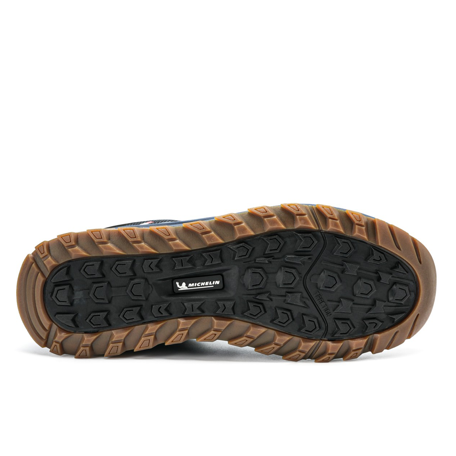 Zapatilla Trail Running Hombre Color Azul Oscuro y Negro Michelin DR40