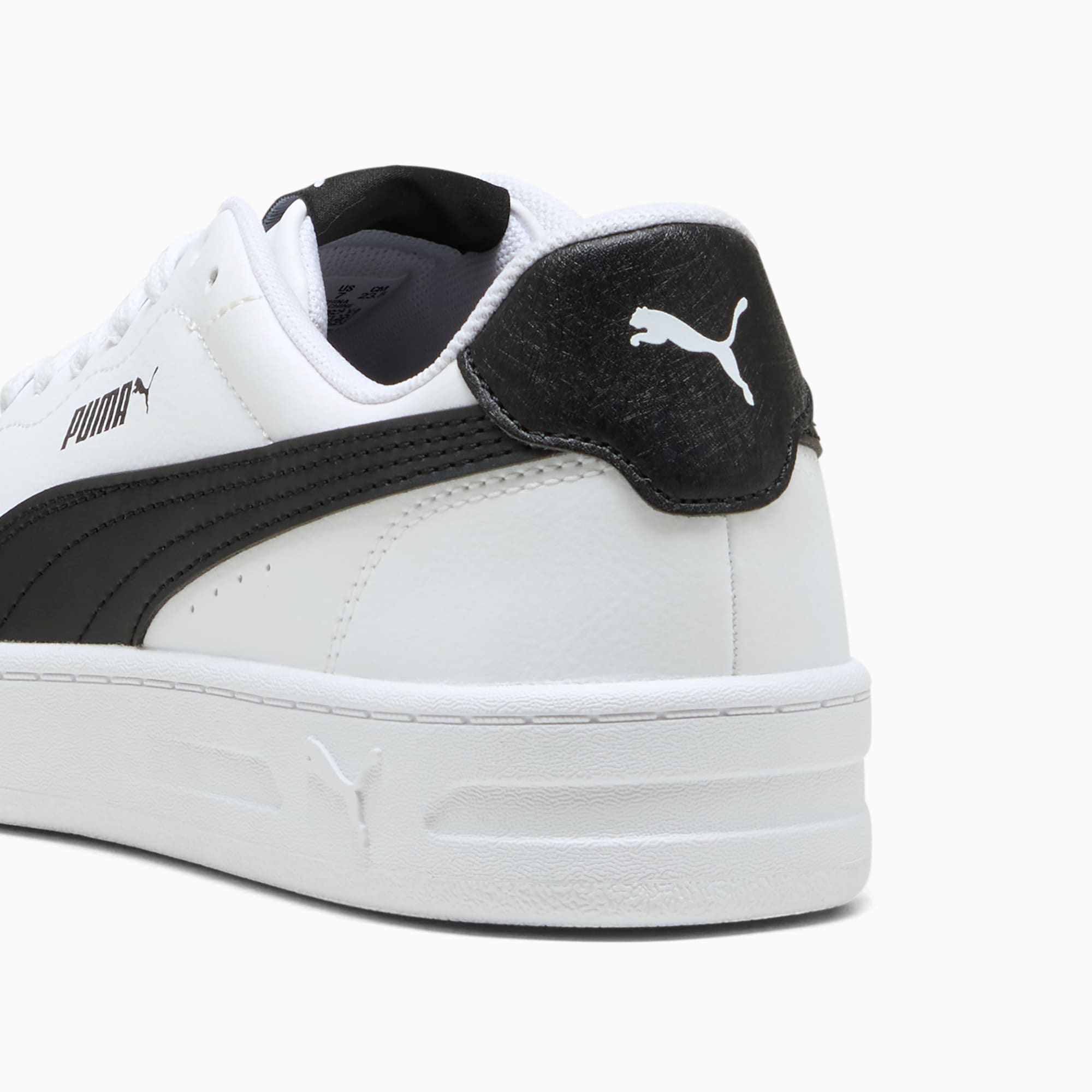 Zapatillas Court Lally para mujer, PUMA White-PUMA Black, extralarge-PER