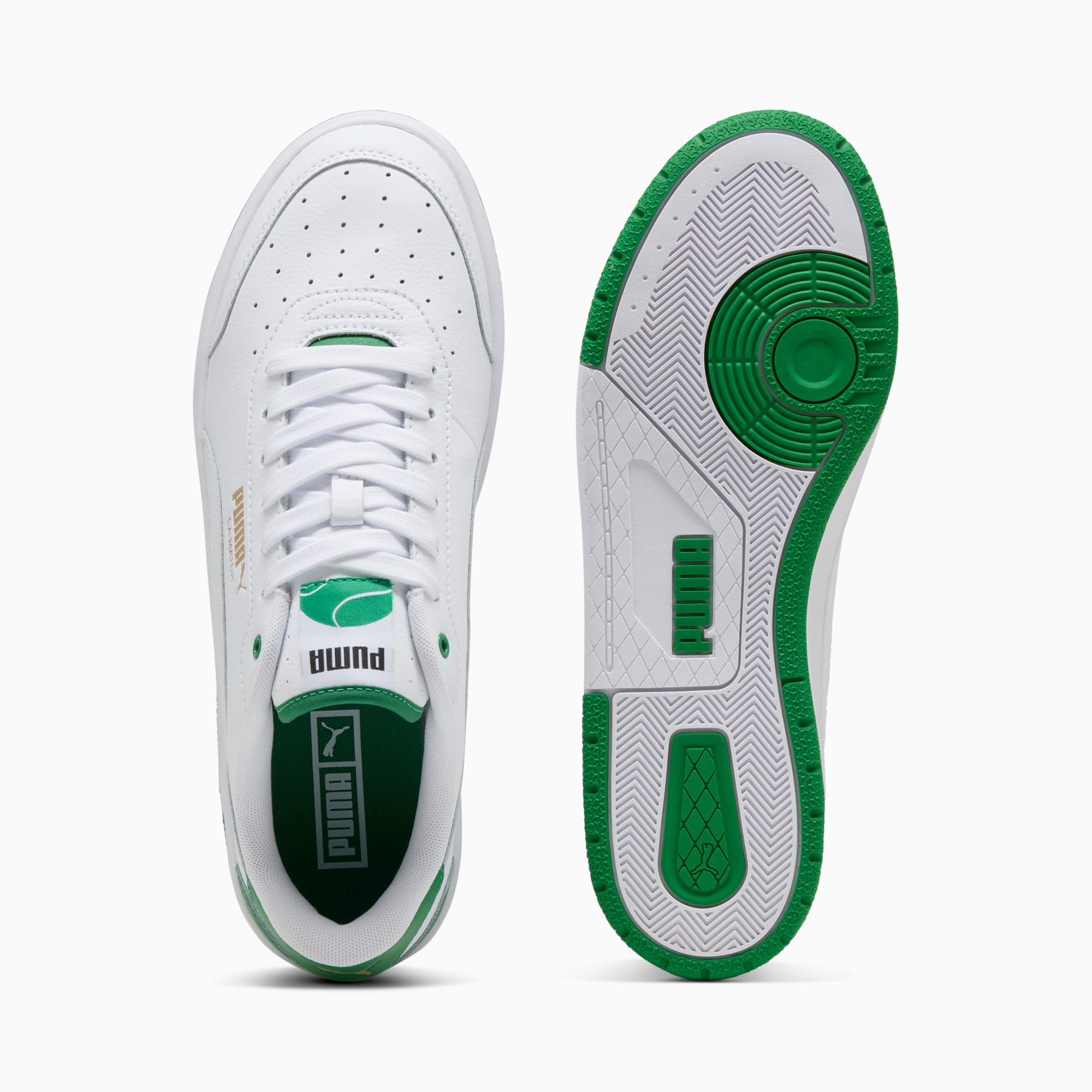 Zapatillas CA Match unisex, PUMA White-Archive Green, extralarge-PER