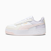Zapatillas Carina Street para mujer, PUMA White-Frosty Pink-Alpine Snow, extralarge-PER