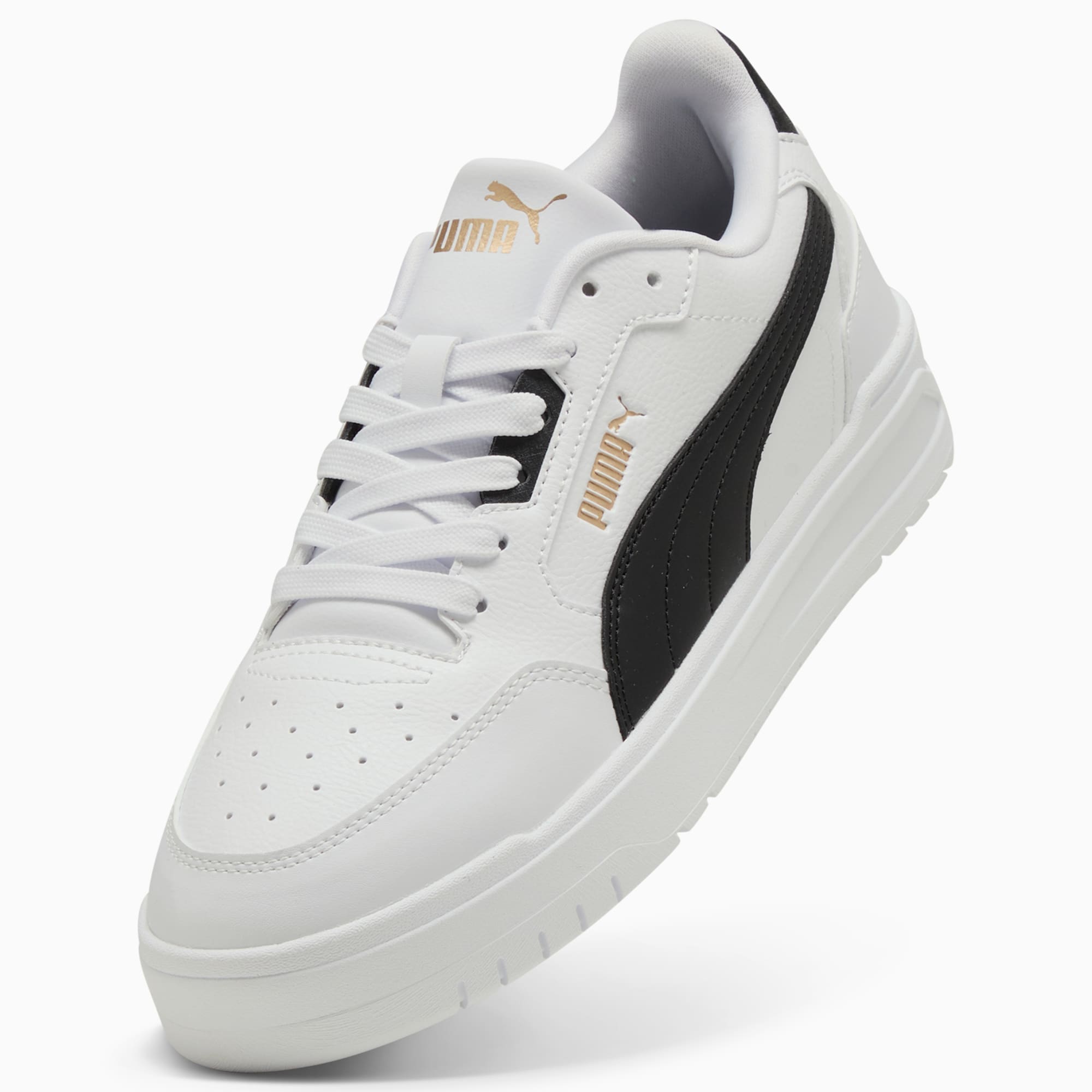 Zapatillas Shuffle Downtown unisex, PUMA White-PUMA Black-PUMA Gold, extralarge-PER