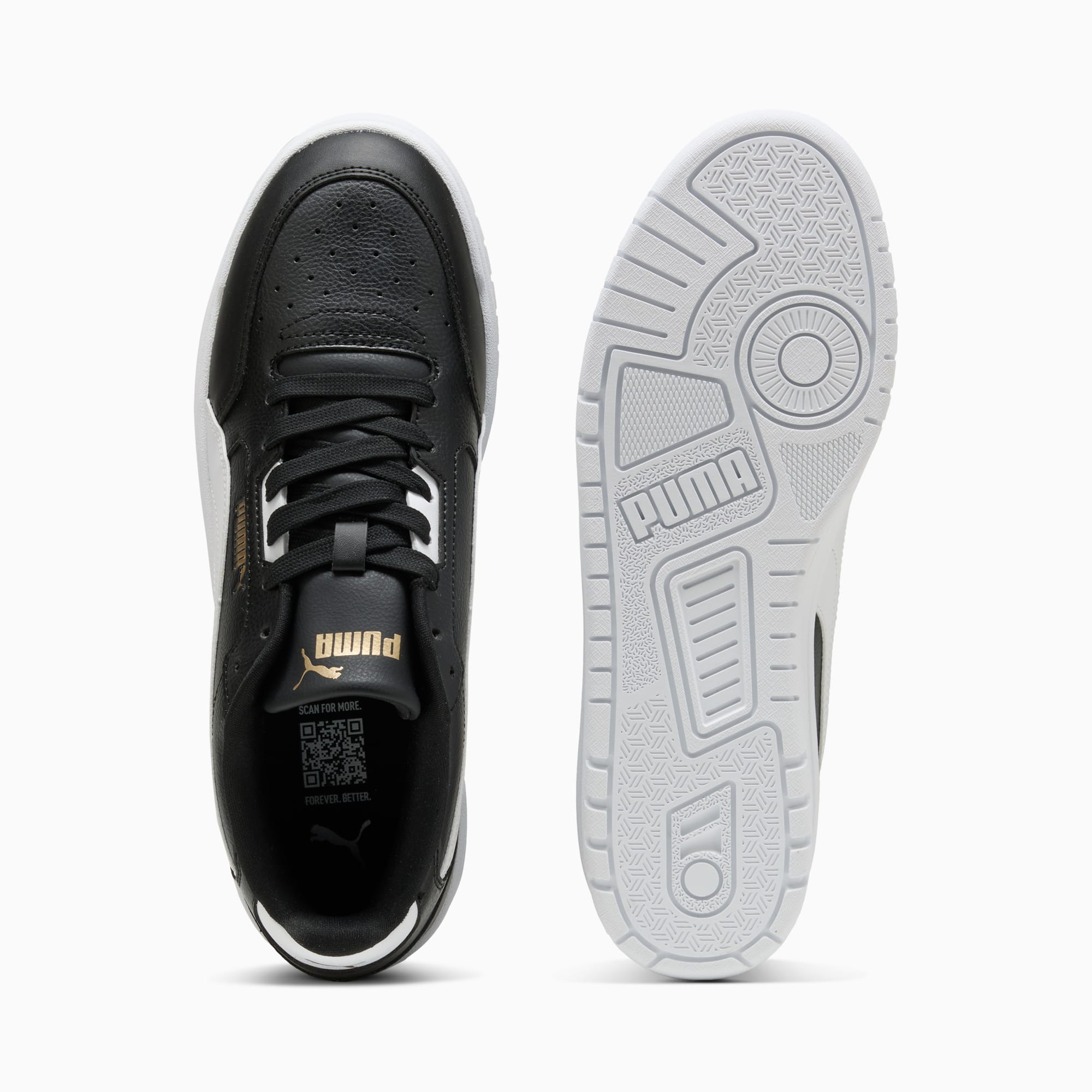 Zapatillas Shuffle Downtown unisex, PUMA Black-PUMA White-PUMA Gold, extralarge-PER