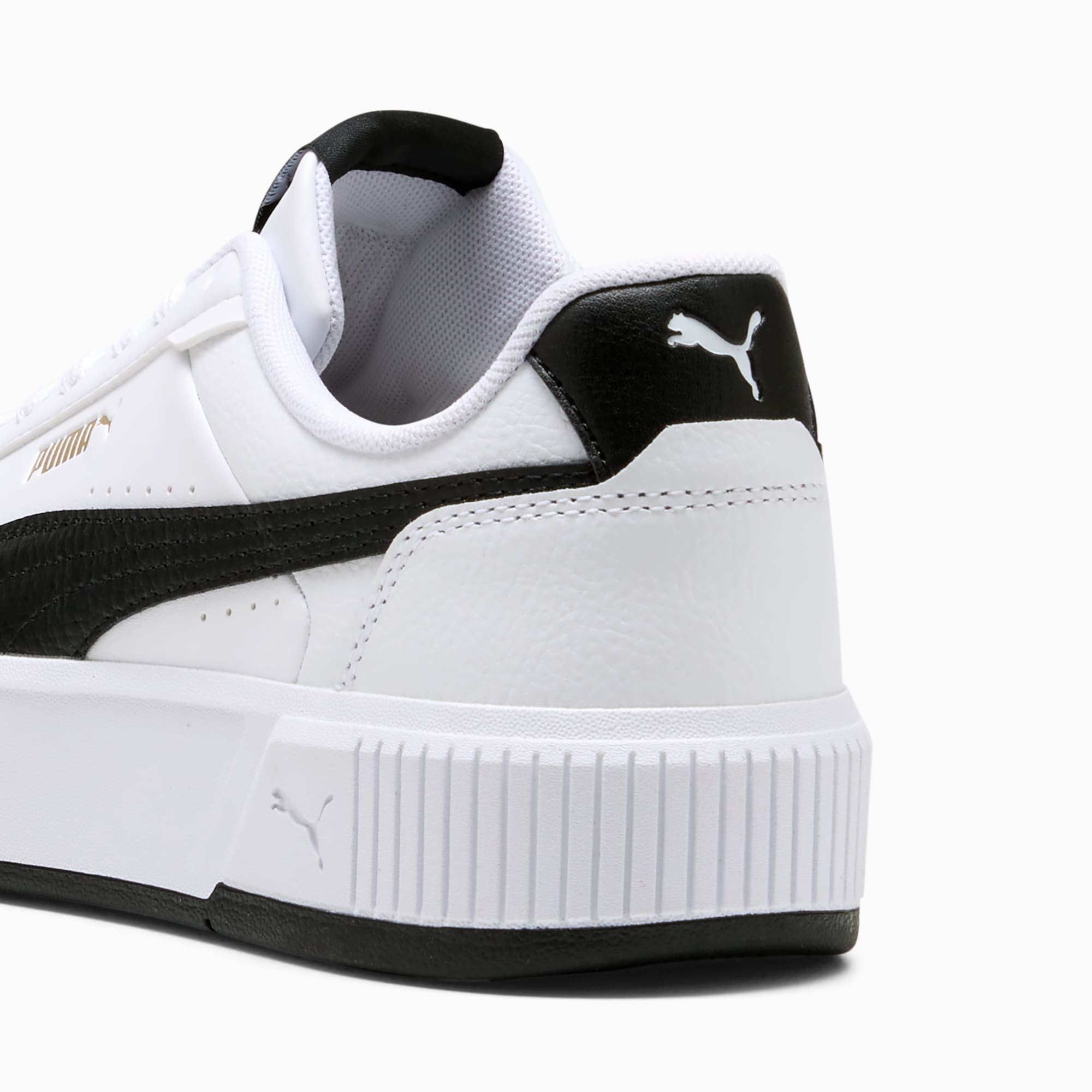 Zapatillas Carina Mia para mujer, PUMA White-PUMA Black, extralarge-PER