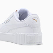 Zapatillas Carina 3.0 Lux para mujer, PUMA White-PUMA Gold, extralarge-PER