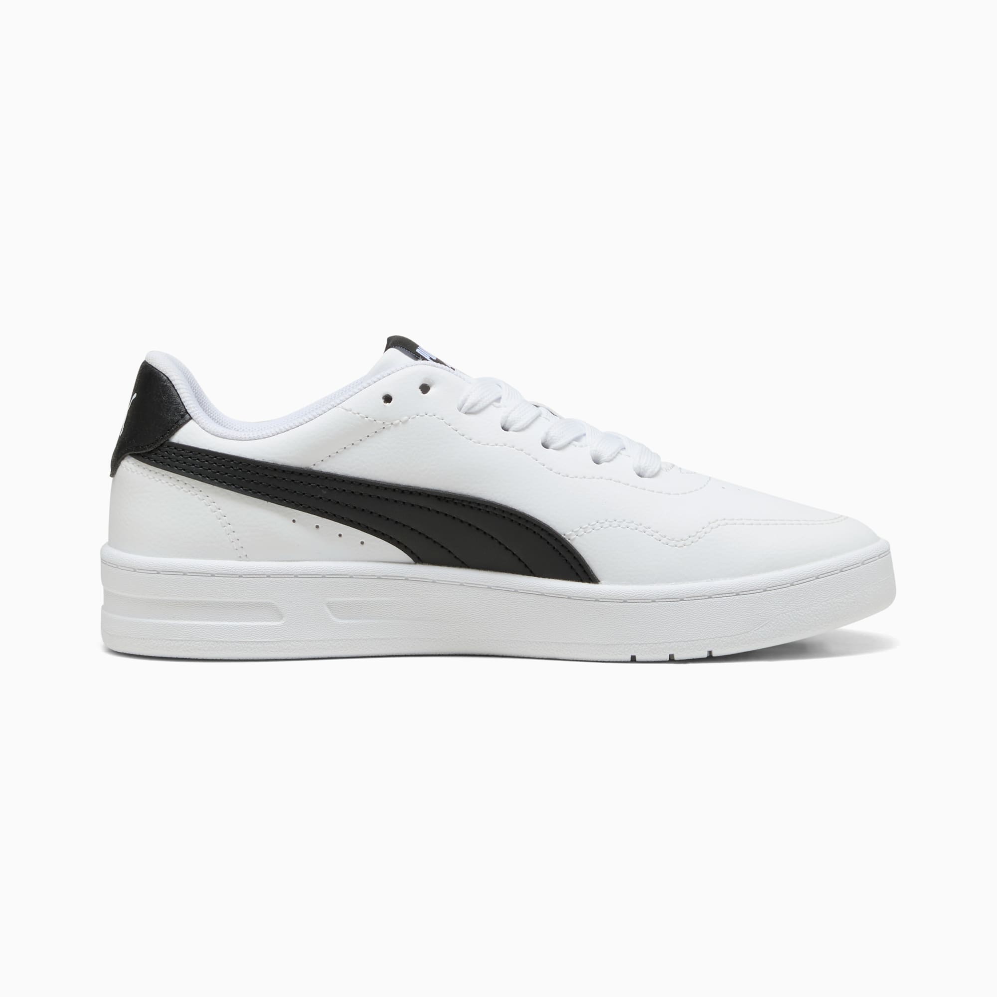 Zapatillas Court Lally para mujer, PUMA White-PUMA Black, extralarge-PER