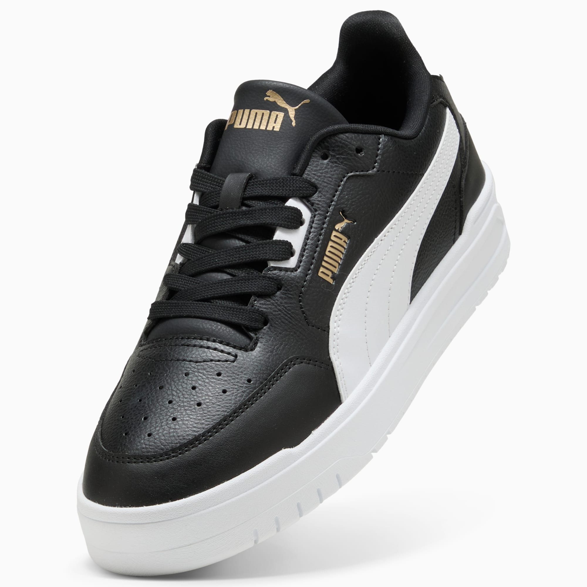Zapatillas Shuffle Downtown unisex, PUMA Black-PUMA White-PUMA Gold, extralarge-PER