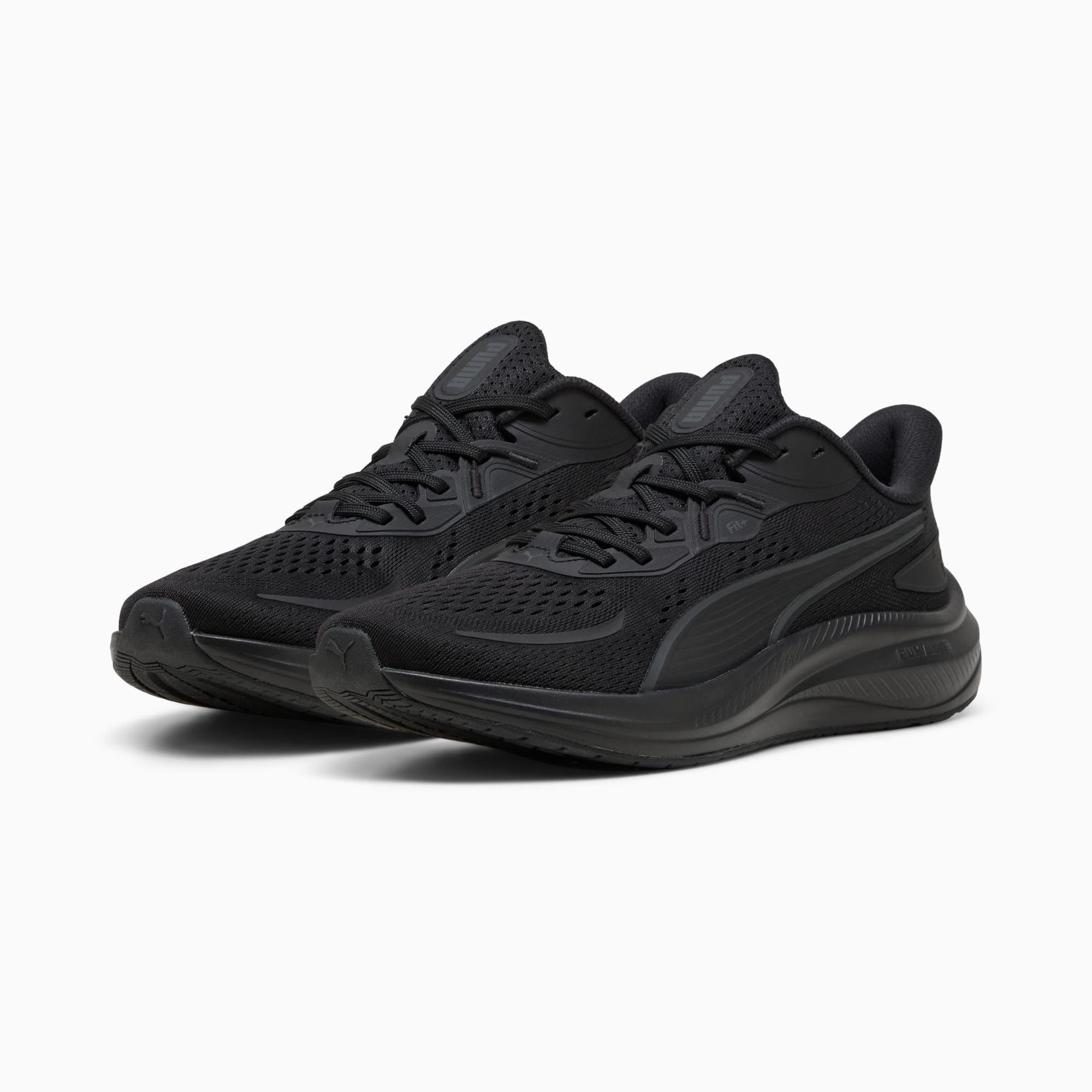Zapatillas de running Skyrocket Lite 2, PUMA Black-Matte Silver, extralarge-PER