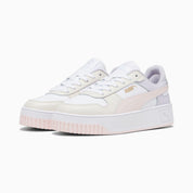 Zapatillas Carina Street para mujer, PUMA White-Frosty Pink-Alpine Snow, extralarge-PER